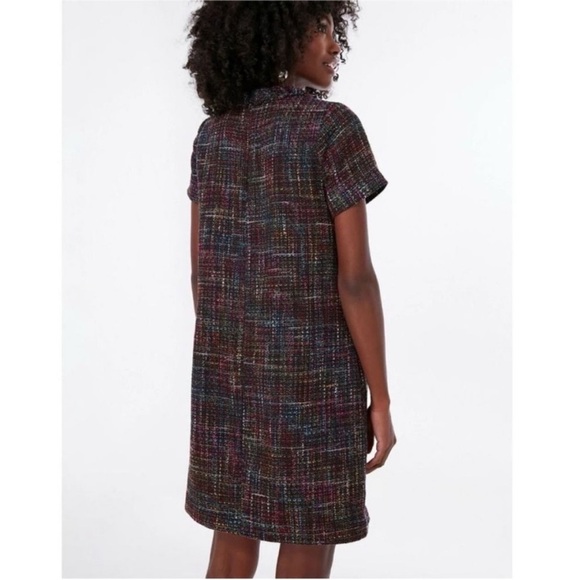 Tuckernuck Cameron Eubanks Wimberly Jackie Dress Colorful Tweed Dress XL - Picture 11 of 12